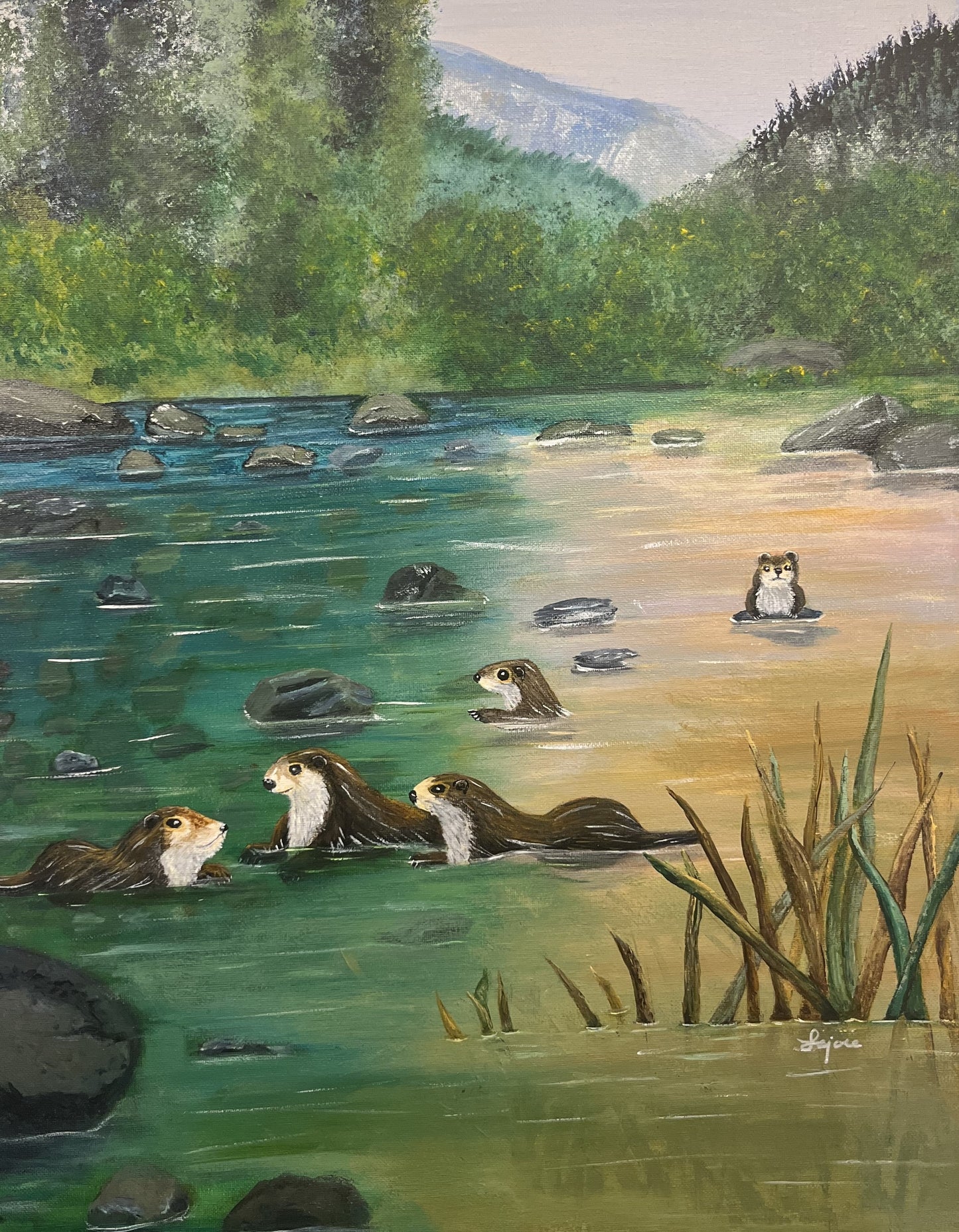 Otterly Happy Together!